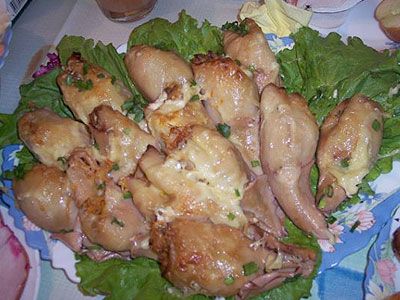 Кальмары, фаршированные грибами Кальмары, фаршированные грибами