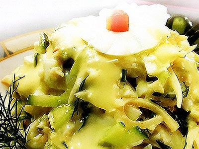 Кальмары с сыром и чесноком Кальмары с сыром и чесноком