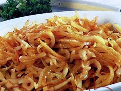 Кальмары жаренные с сельдереем Кальмары жаренные с сельдереем