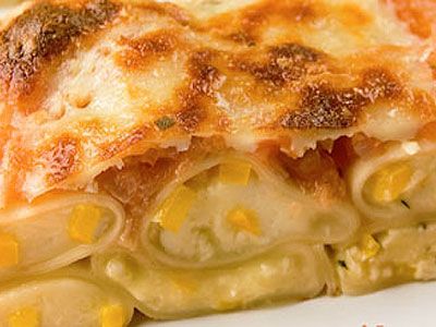 Канеллони, фаршированные брынзой Канеллони, фаршированные брынзой