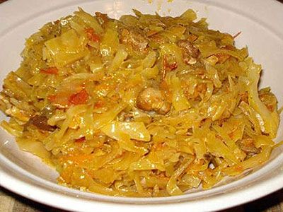 Капуста с мясом Капуста с мясом