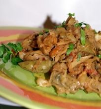Капуста, тушенная со стручковой фасолью Капуста, тушенная со стручковой фасолью