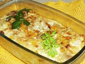Капустная запеканка с фаршем