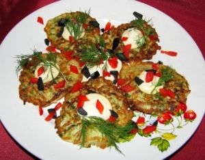 Капустные оладушки Капустные оладушки