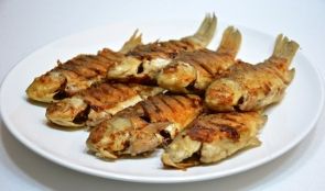 Карасики жареные Карасики жареные