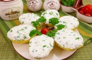 Картофель с творожным кремом Картофель с творожным кремом