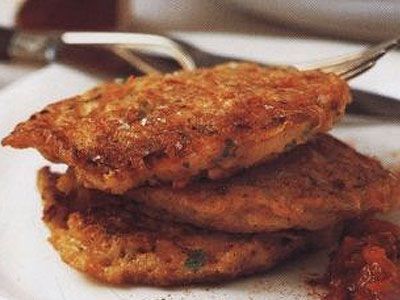 Картофельно-рисовые оладьи Картофельно-рисовые оладьи