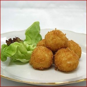 Картофельные крокеты с грибами Картофельные крокеты с грибами