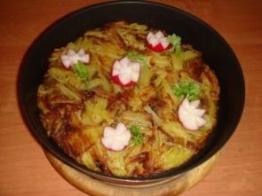 Картофельный пай с маслятами Картофельный пай с маслятами