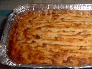 Картофельный пирог с мясом Картофельный пирог с мясом