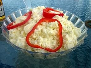 Картофельный салат с яйцом Картофельный салат с яйцом