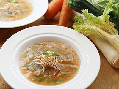 Картофельный суп с макаронами Картофельный суп с макаронами