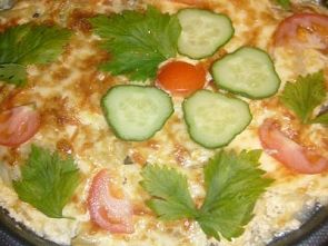Картошка с рыбой из духовки Картошка с рыбой из духовки