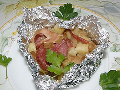 Картошка в фольге Картошка в фольге
