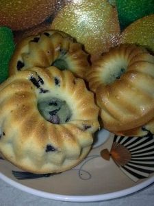 Кексы с черникой Кексы с черникой