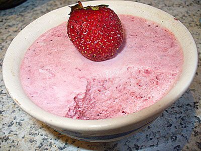Клубничное суфле Клубничное суфле