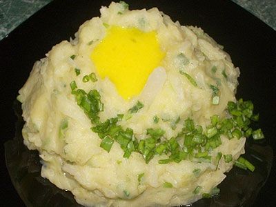 Колканнон (картофельное пюре по-ирландски) Колканнон (картофельное пюре по-ирландски)