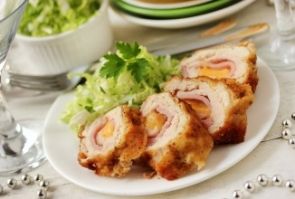Кордон блю из куриных грудок Кордон блю из куриных грудок