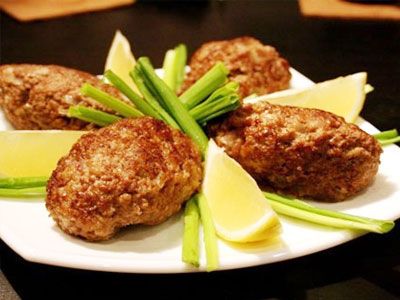 Котлеты из баранины с лимоном Котлеты из баранины с лимоном