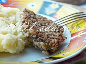 Котлеты из куриной печени и риса Котлеты из куриной печени и риса
