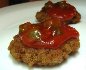 Котлеты с томатами и каперсами Котлеты с томатами и каперсами