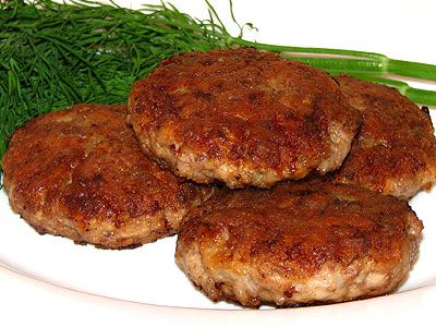 Котлеты сердечные с мясом Котлеты сердечные с мясом