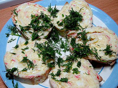 Крабовый рулет Крабовый рулет