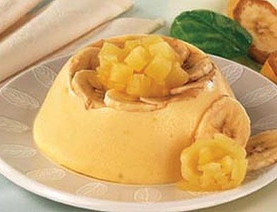 Крем с ананасами и бананами Крем с ананасами и бананами