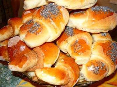 Круассаны с маком Круассаны с маком