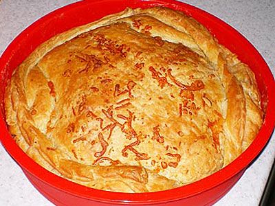 Кулебяка с курицей Кулебяка с курицей