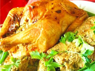 Курица фаршированная (3) Курица фаршированная (3)