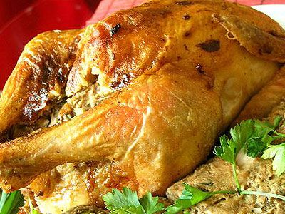 Курица, фаршированная брюссельской капустой Курица, фаршированная брюссельской капустой