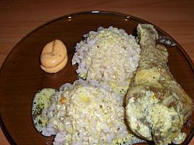 Курица-карри в сметанном соусе Курица-карри в сметанном соусе