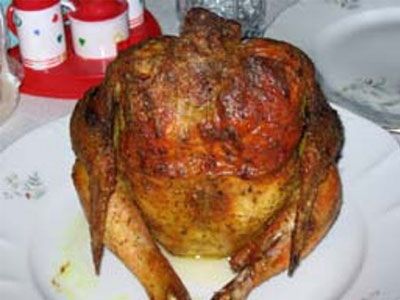 Курица на банке Курица на банке