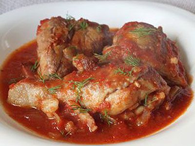 Курица по-итальянски Курица по-итальянски