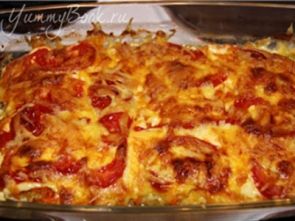 Курица под овощной шубой Курица под овощной шубой
