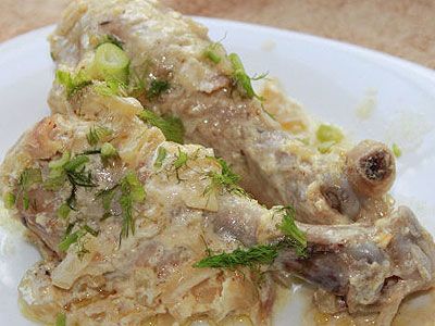 Курица с фенхелем Курица с фенхелем