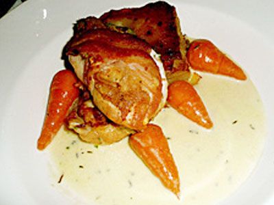Курица с морковью Курица с морковью