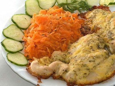 Курица с сыром Курица с сыром