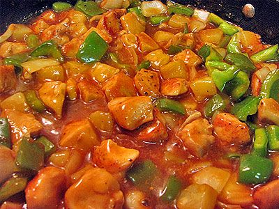 Курица в сладком соусе Курица в сладком соусе