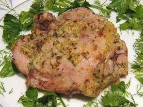 Курица, запеченная в рукаве