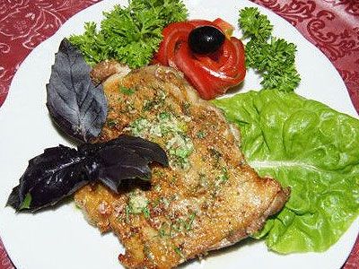 Куриная отбивная Куриная отбивная