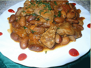 Куриная печень с овощами по-мексикански Куриная печень с овощами по-мексикански