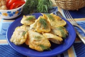 Куриная печень в кляре Куриная печень в кляре