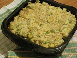 Куриная запеканка с цветной капустой и кабачком Куриная запеканка с цветной капустой и кабачком