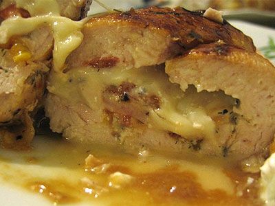 Куриное филе с моцареллой яблоком и томатом Куриное филе с моцареллой яблоком и томатом