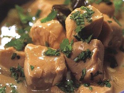 Куриное филе с соусом карри Куриное филе с соусом карри