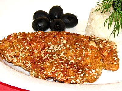 Куриное филе в панировке Куриное филе в панировке