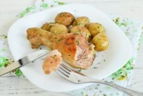 Куриные голени, маринованные в кефире Куриные голени, маринованные в кефире