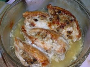 Куриные грудки, фаршированные грибами Куриные грудки, фаршированные грибами